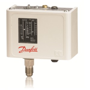 Danfoss Low pressure Switch KP 1 (-0.9 - 7  bar)- 060-110366