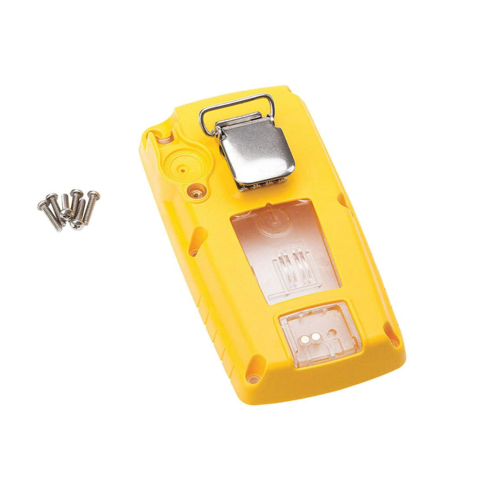 BW Technologies Back Enclosure (yellow) with screws for GasAlertMax XT II - XT-BC1