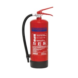 Mobiak Fire Extinguisher 6Kg Dry Powder- MBK17-060PA-VR