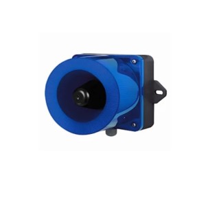 Qlight LED STROBE SINAL LIGHT AND HORN,QWCD35,BLUE- QWCD35-12/24