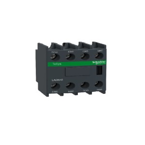Schneider Auxiliary contact block, 4NO- LADN40