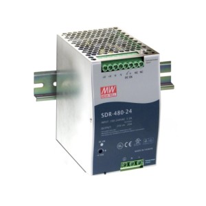 Mean Well AC-DC Industrial DIN rail Power Supply- SDR-480-24