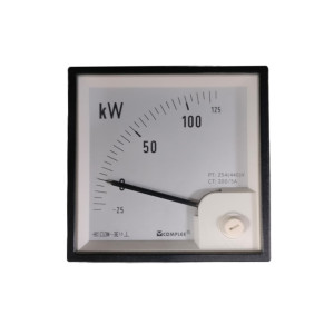 Complee Kilowatt Meter (-25-0-125KW)- KLY-W96-4u