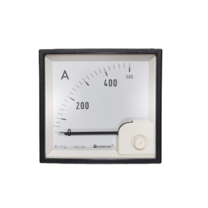 Complee Ammeter (96 X 96), 0-500A- KLY-T96
