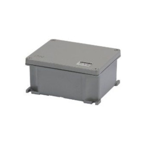 Gewiss Junction Box in Die-Cast Aluminium - Painted - Metallic Grey - 178X156X75- GW76264