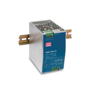 Meanwell AC-DC Single output Industrial DIN rail power supply, 24V- NDR-480-24